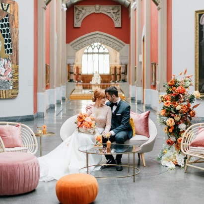 Elegant Museum Wedding