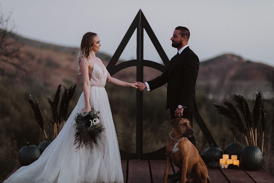 Harry potter store wedding dress