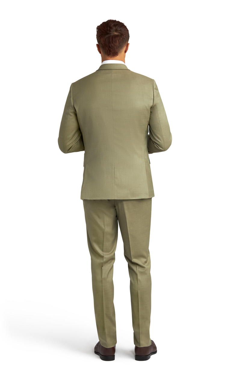 Sage Green Stretch Suit Separates image number null