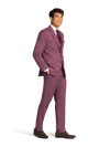 Dark Mauve Stretch Suit Separates image number 2