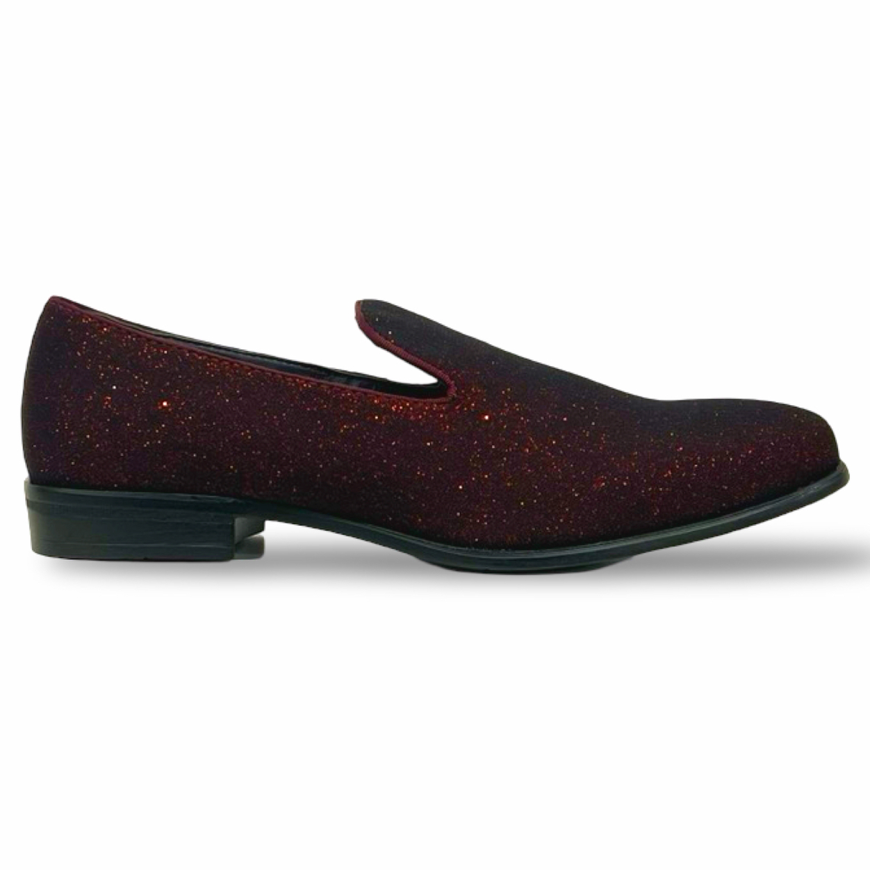 Red Sparkle Slip on Shoe image number 1
