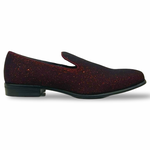 Red Sparkle Slip on Shoe image number 1