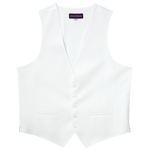 White 5 Button Vest image number 1