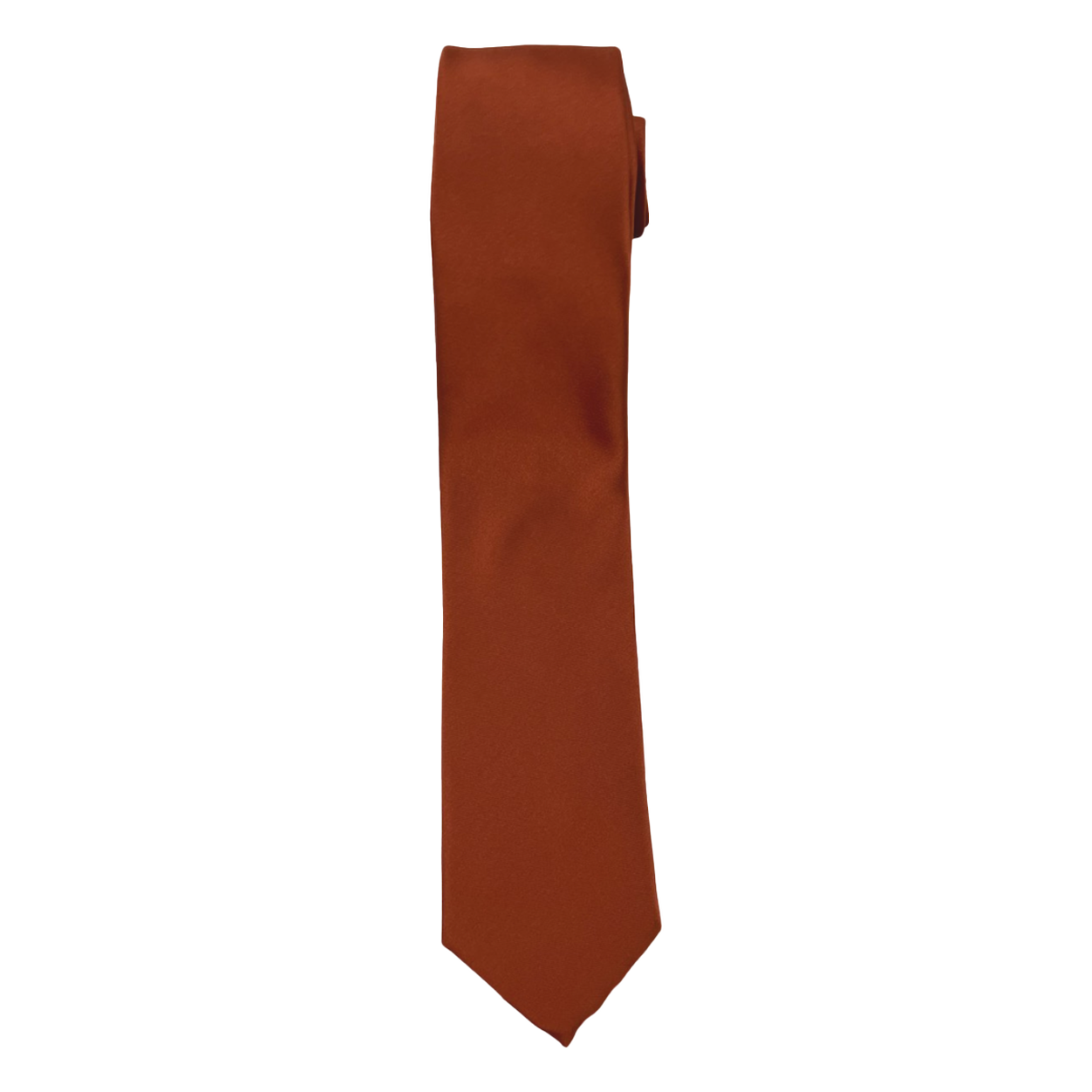 Cinnamon/Rust Long Tie image number 1