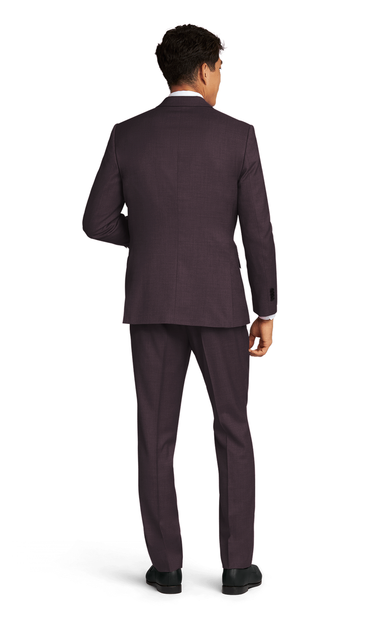 Eggplant Stretch Suit Separates image number 3