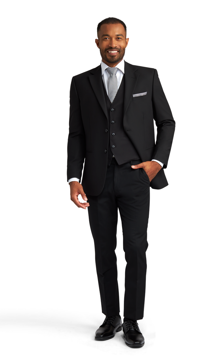 Black Hudson Stretch Suit image number 2