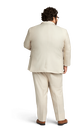 Tan Stretch Suit Separates image number 3
