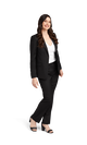 Women's Black Stretch Suit Separates image number 2