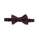 Burgundy Matte Bow Tie, Burgundy Matte Bow Tie