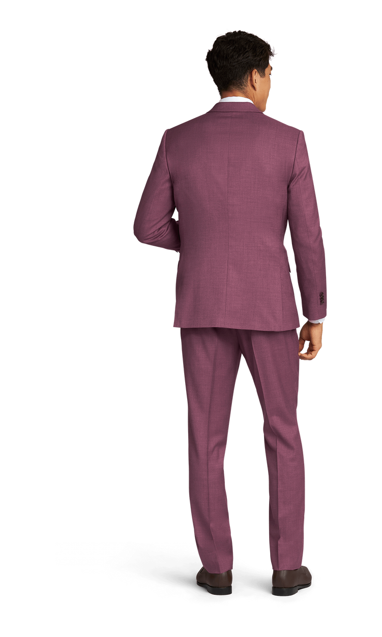 Dark Mauve Stretch Suit Separates image number 3
