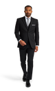 Black Hudson Stretch Suit image number 1