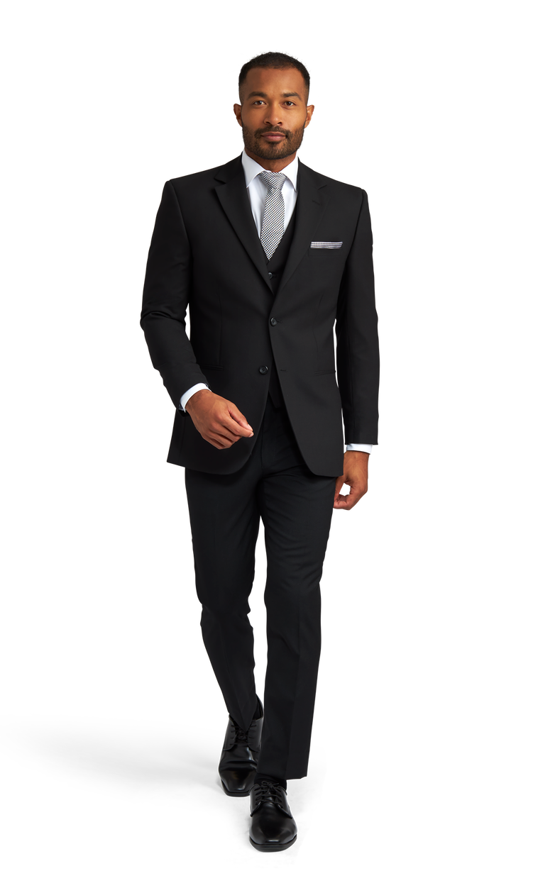 Black Hudson Stretch Suit