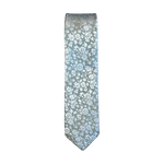 Sage Tonal Floral Long Tie image number 1