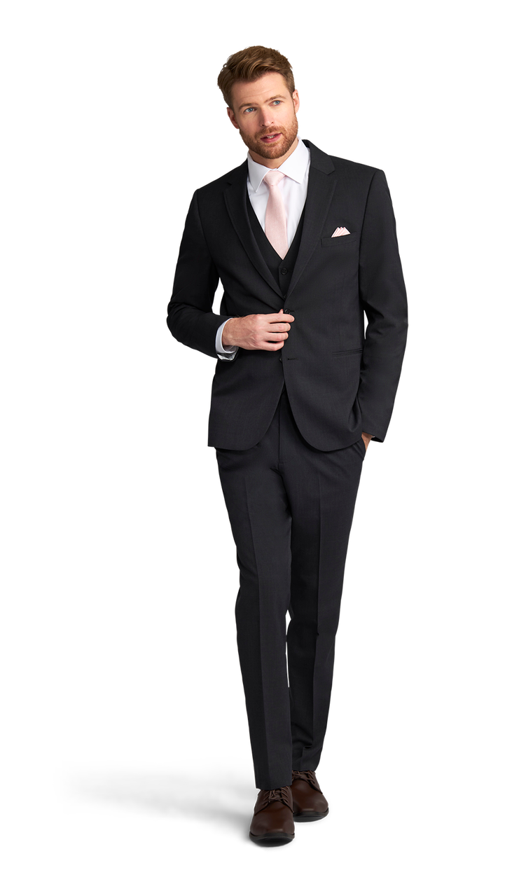 Asphalt Grey Performance Suit image number 2