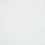 White with Black Dot Pocket Square image number 1