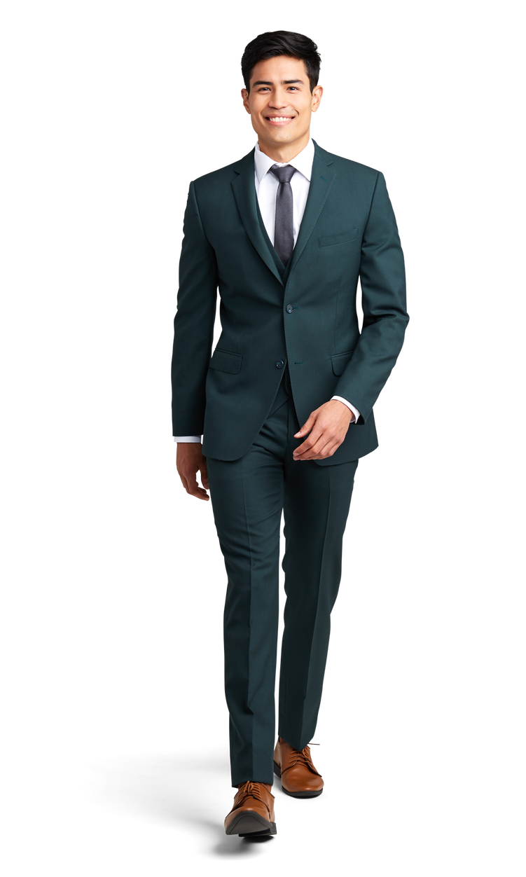 Dark Green Venice Suit  image number null