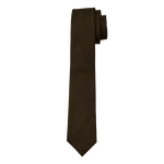Chocolate Textured Long Tie image number 1