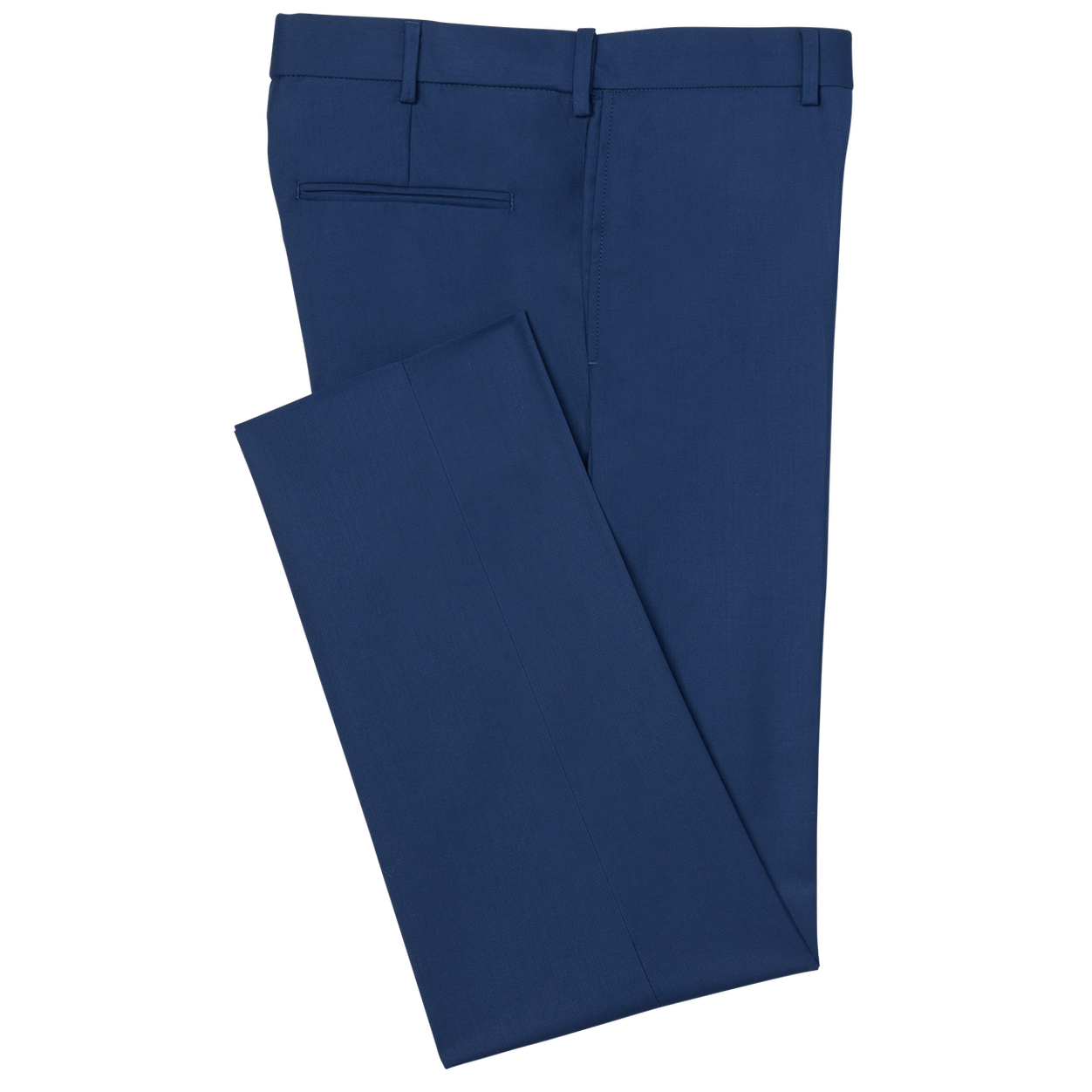 Cobalt Blue Stretch Suit Separates Pants image number null
