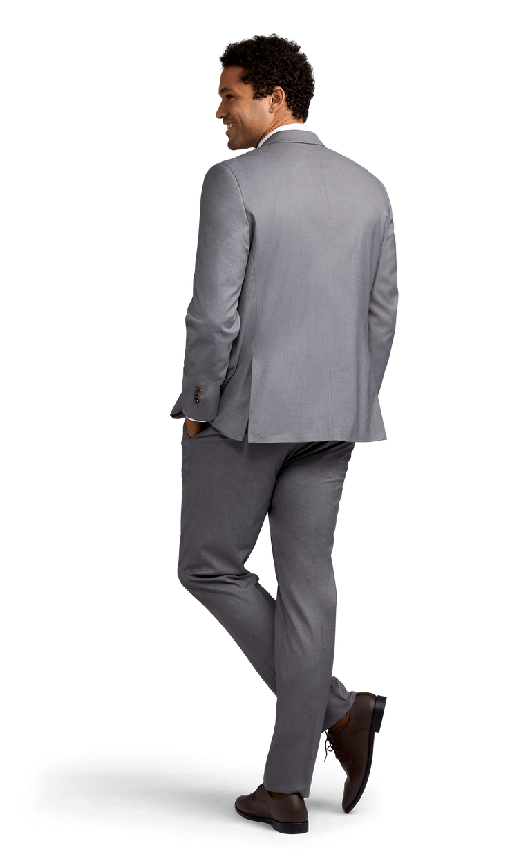 Grey Stretch Suit Separates image number 3
