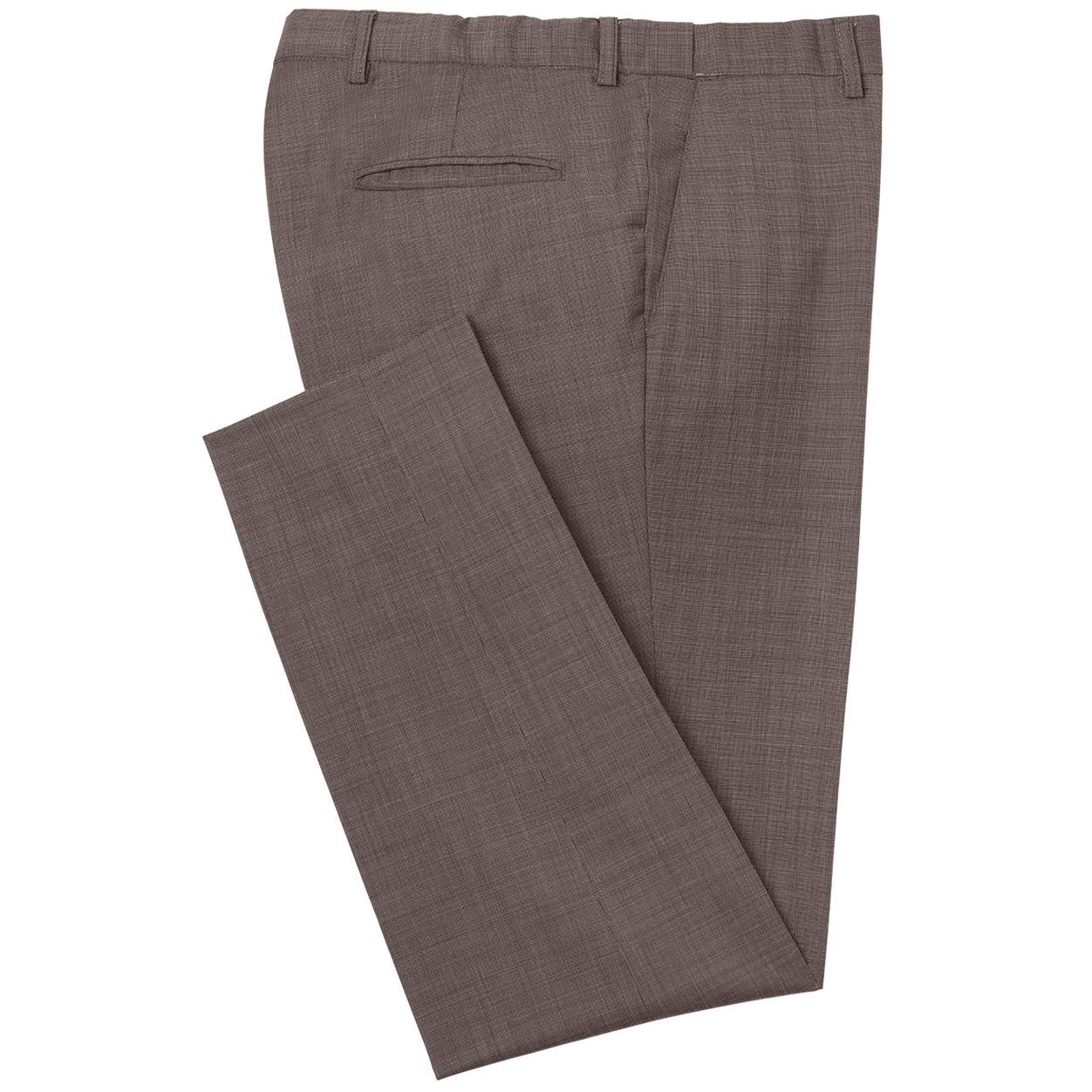 Cafe Brown Allure Suit Pants dark-grey-collar-fabric-plain-embellished-non-stretch-all-men-suits