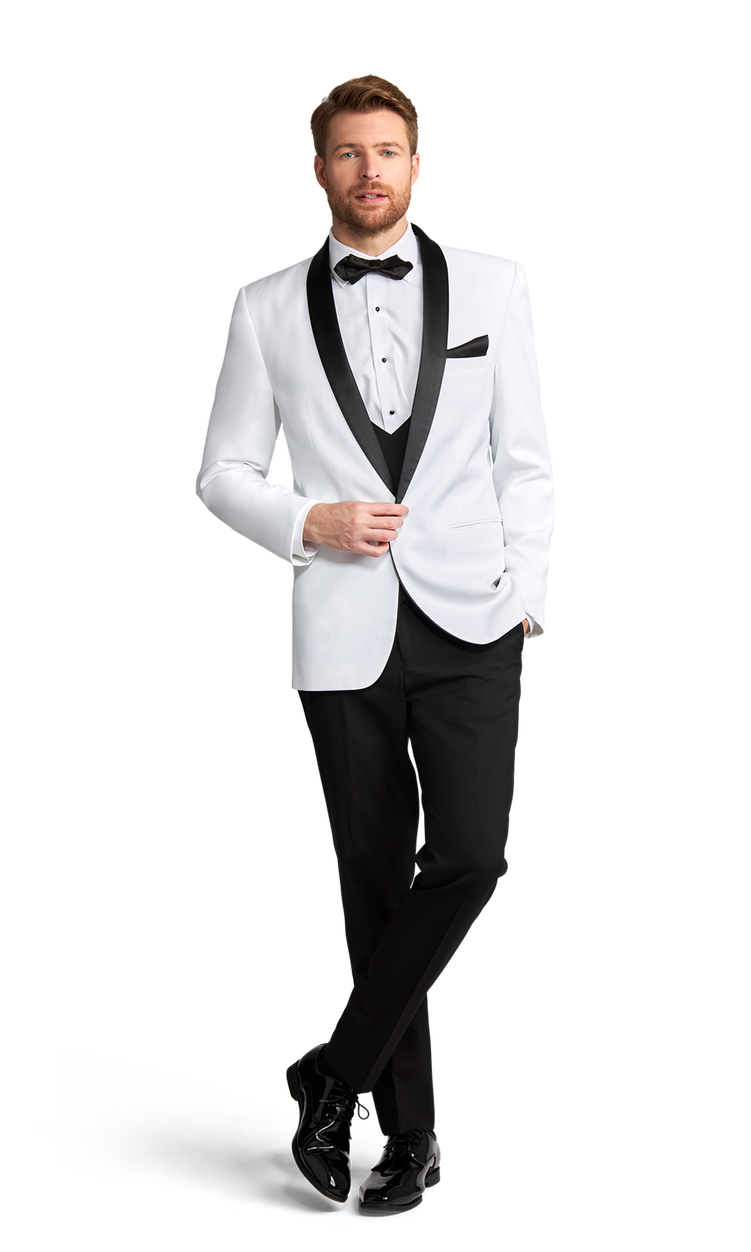 White Lorenzo Tuxedo  image number 1