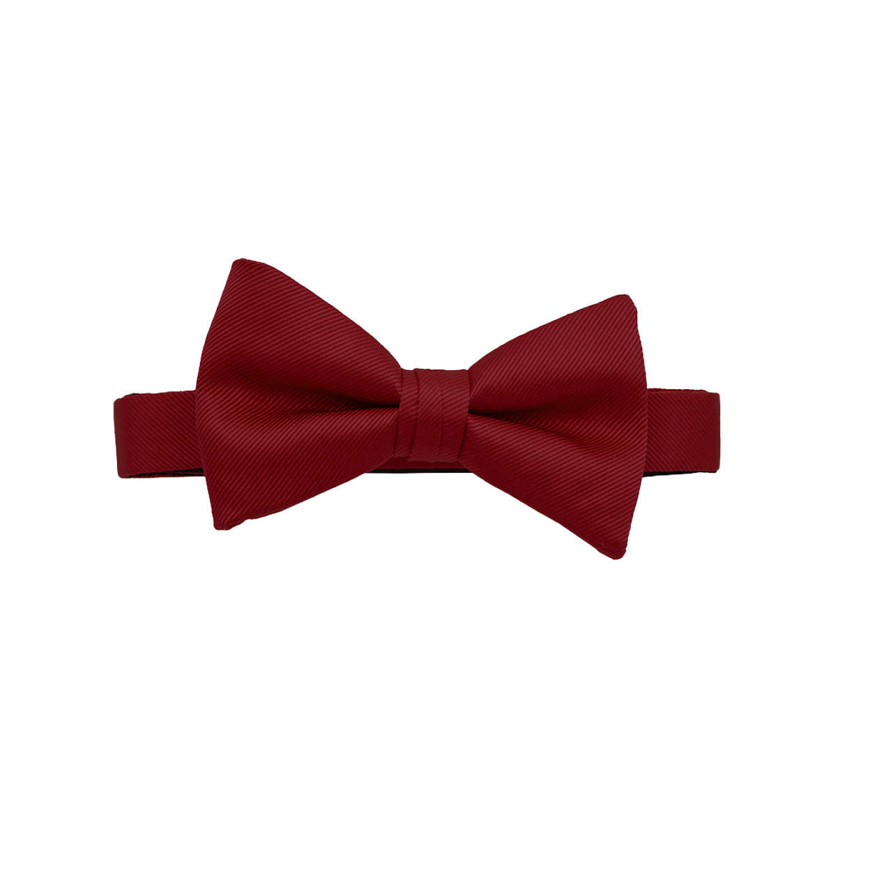 Apple Red SavviSolid Bowtie image number 1