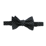Black with White Arrows Bow Tie image number 1