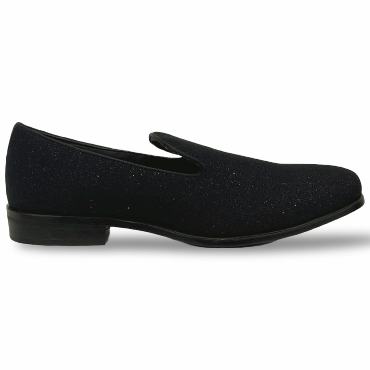 Black Sparkle Slip on Shoe image number 1