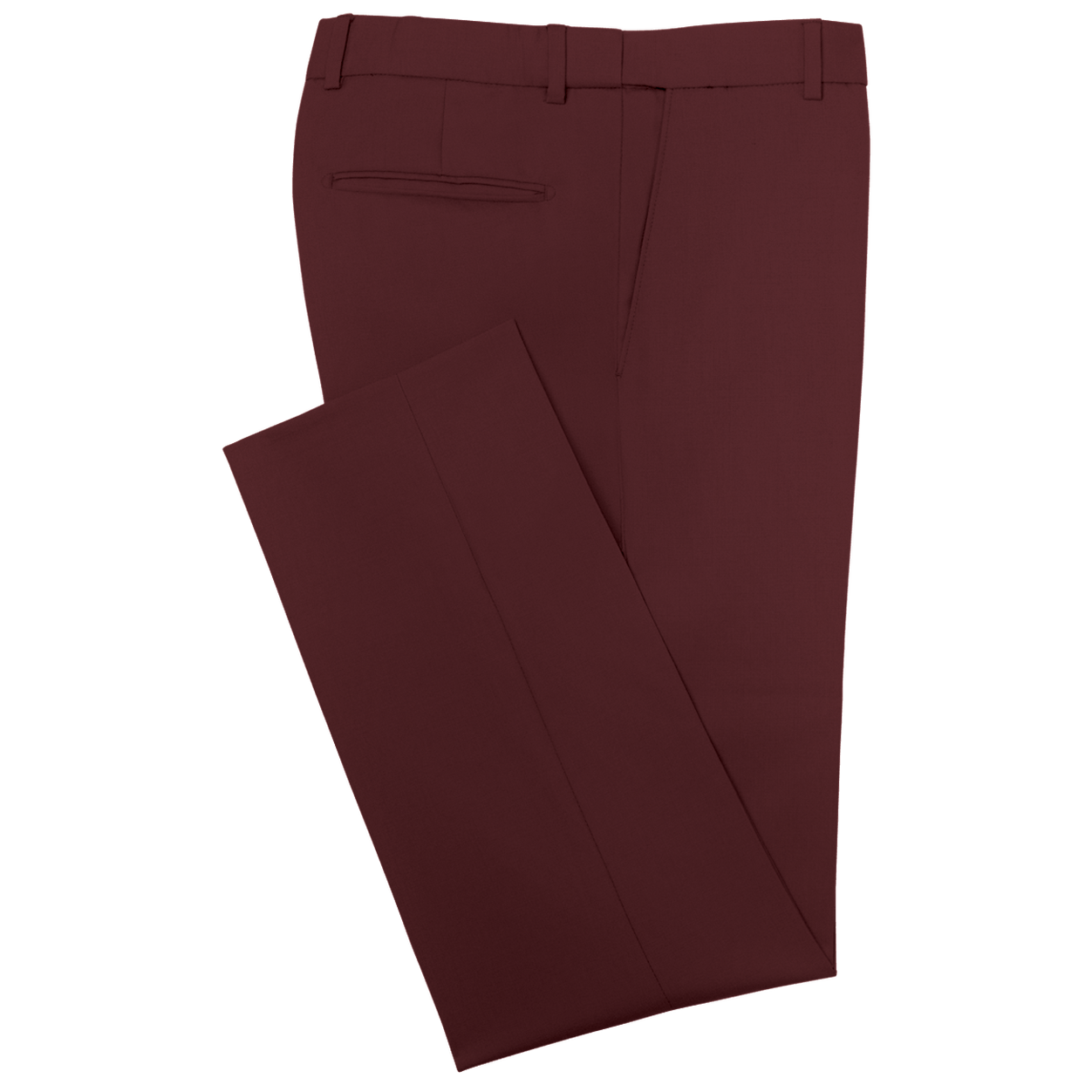 Burgundy Stretch Separates Pants image number 1