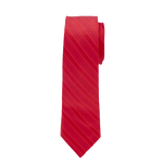 Red Striped Long Tie image number 1