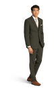 Olive Green Prado Suit image number 4