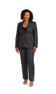 Women's Charcoal Stretch Suit Separates  image number 3