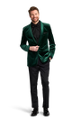 Green Velvet Brooklyn Tuxedo  image number 1