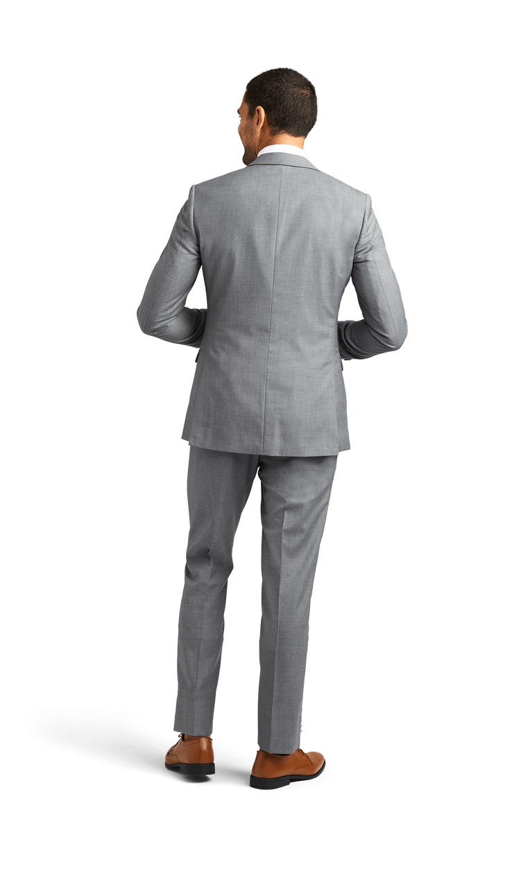 Grey Stretch Suit Separates image number 3