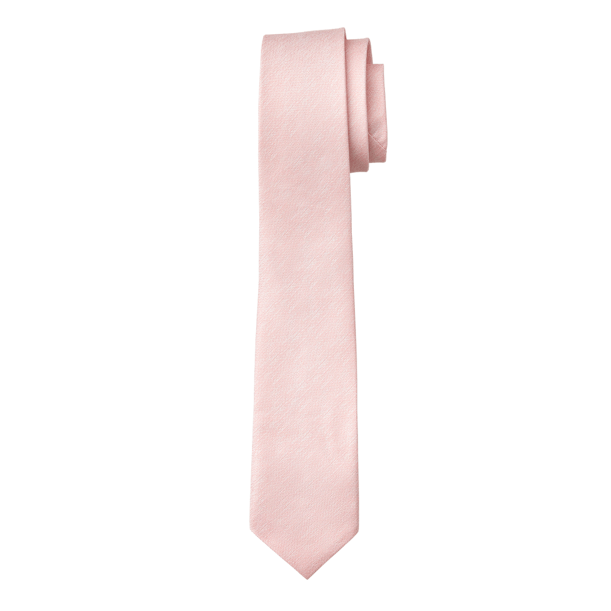Blush Textured Long Tie image number 1