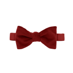 Apple Red Velvet Bow Tie image number 1