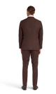 Chocolate Brown Stretch Suit Separates image number 3