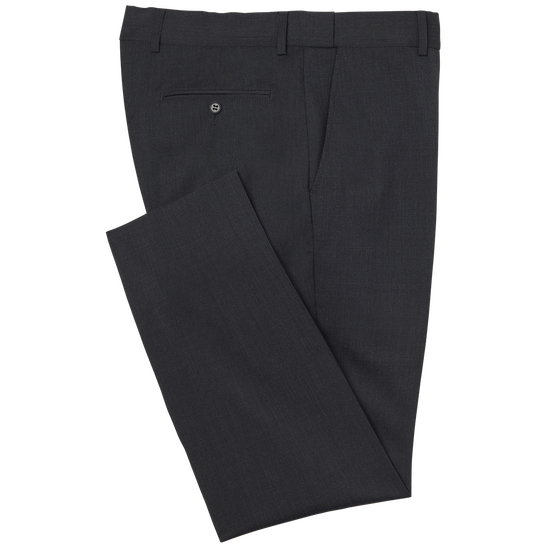 Asphalt Grey Performance Fabric Suit Pants