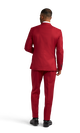 Red Stretch Suit Separates image number null