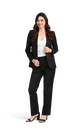 Women's Black Stretch Suit Separates image number 3