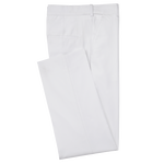 Women's White Stretch Suit Separates Pants image number 1
