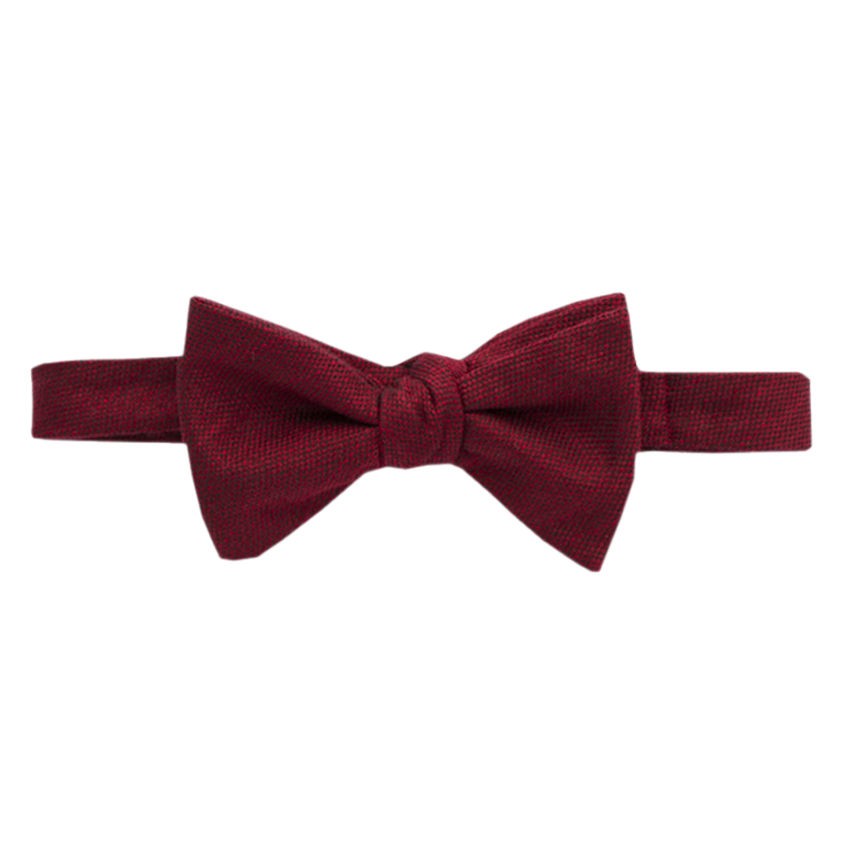 Apple Red Matte Bow Tie image number 1