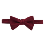 Apple Red Matte Bow Tie image number 1