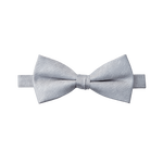 Grey Textured Bow Tie image number 1