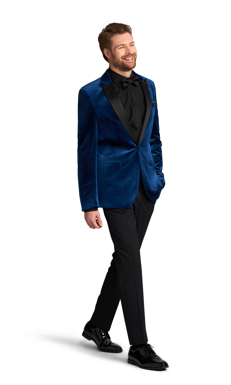 Royal Navy Velvet Manhattan Tuxedo  image number 2