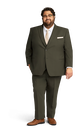Olive Green Prado Suit image number 6