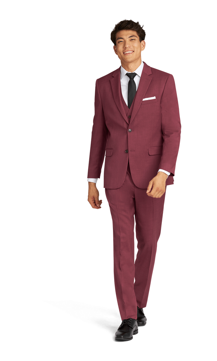 Cranberry Stretch Suit Separates image number 1