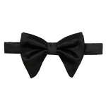 Teardrop Black Bow Tie image number 1
