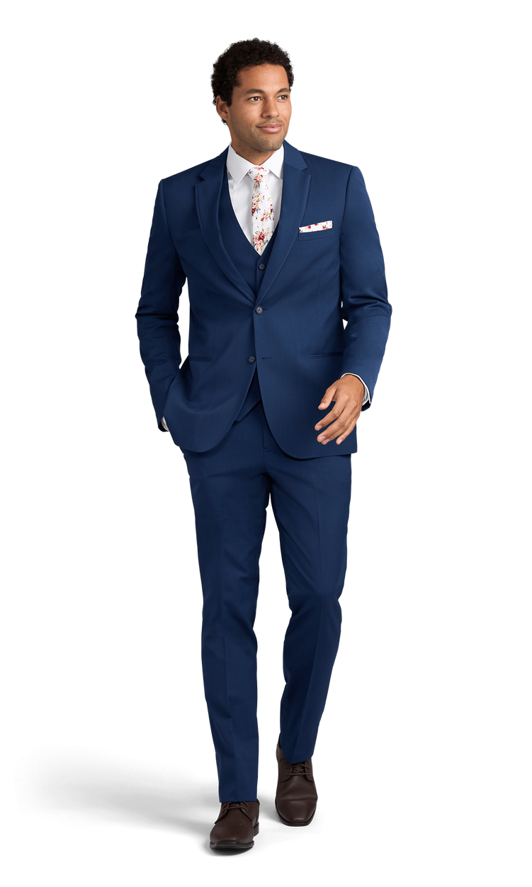 Cobalt Blue Performance Suit  image number 2