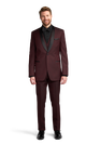 Burgundy Camden Tuxedo image number 4